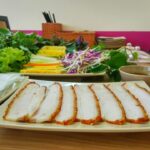 Đặc sản Đà nẵng bánh tráng cuốn thịt heo ở Bắc Ninh